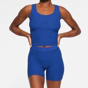 SKIMS | Ribbed Tank and Shorts Set